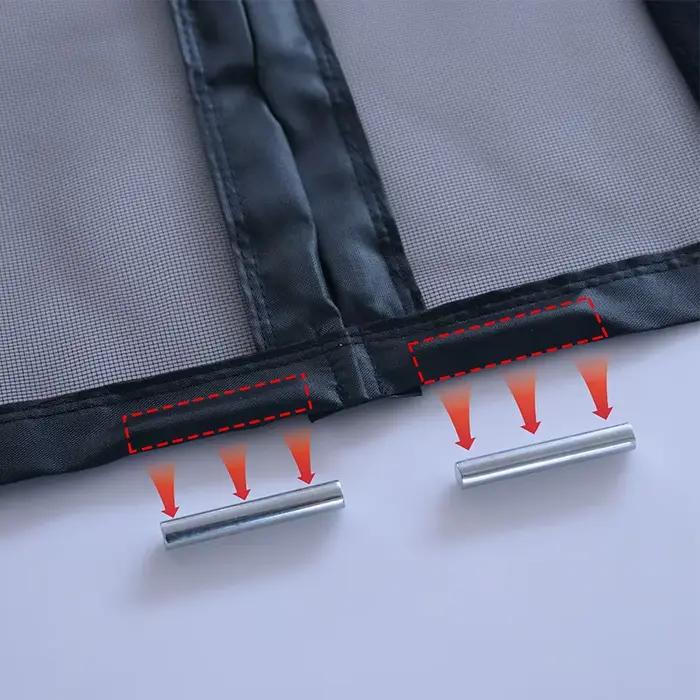 DTGJ – moustiquaire magnétique pour porte, rideau anti-insectes volants, fermeture automatique, mail