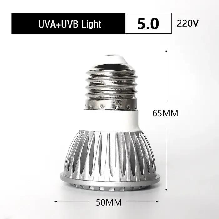 UVA – lumière Led UVB pour Reptiles