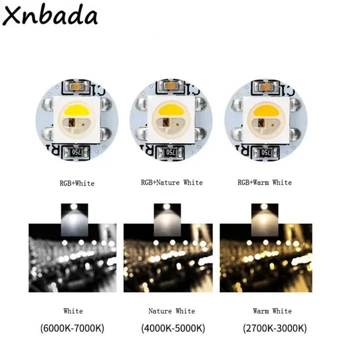 Panneau de dissipateur de chaleur, 4 broches WS2812B WS2812 500 rvb WS2811 IC SK6812 RGBW intégré DC