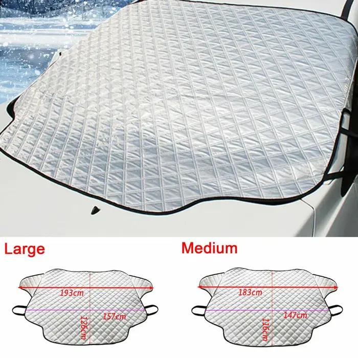 Couverture magnétique de pare-brise avant de voiture couverture de pare-soleil d'automobile garde de
