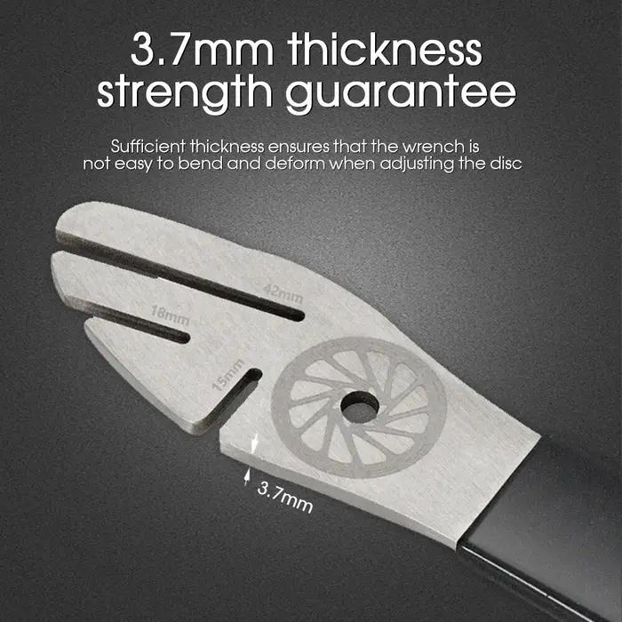 Outil de vélo, alignement du Rotor de frein à disque, outils de réglage, clé de Correction d'aplatis
