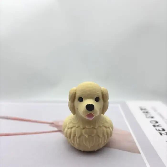 Statue de canard de chien de chasse imprimée en 3D, Statue de canard à tête de chien mignonne et réaliste, décoration de jardin, de pelouse et de terrasse