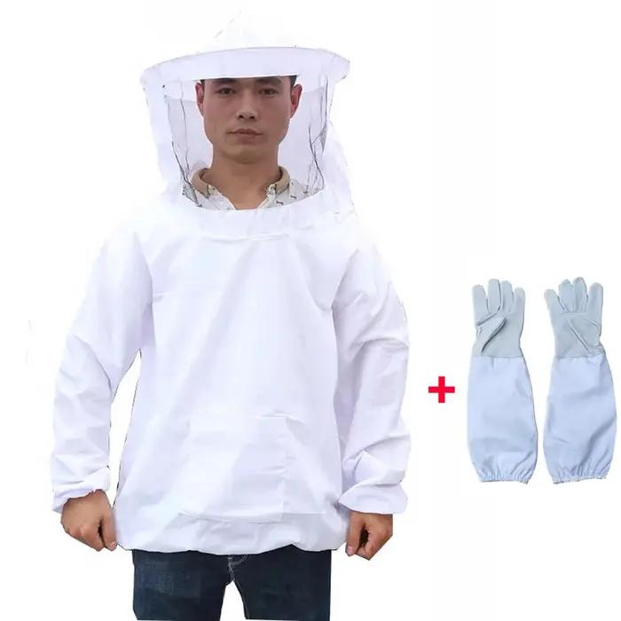 Costume pour apiculture, ensemble veste et voile, vêtements anti-abeilles, nouveau tissu, vêtements