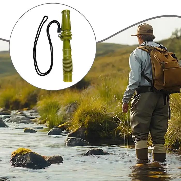 Appel à cerf résistant aux intempéries - Sifflet ABS pour chasse au cerf - Équipement de terrain de chasse