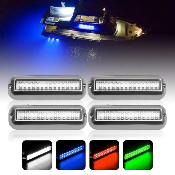 42 LED étanche bateau marin lumière LED ponton sous-marin tableau arrière lampe Yacht cabine pont fe