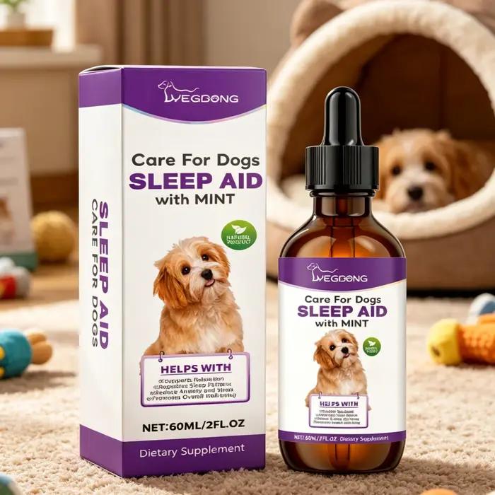 Gouttes de soutien au sommeil pour chiens YEGBONG