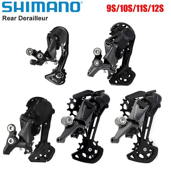 SHIMANO DEORE ALIVIO RD M4120 M5120 M5100 M6100 10V 11V 12 vitesses dérailleurs arrière SGS vtt déra