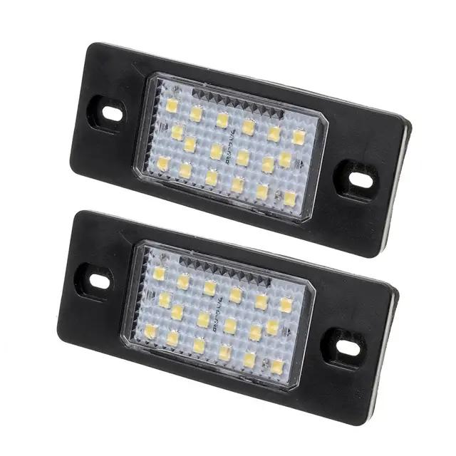 Lampe de plaque de planificateur de numéro LED