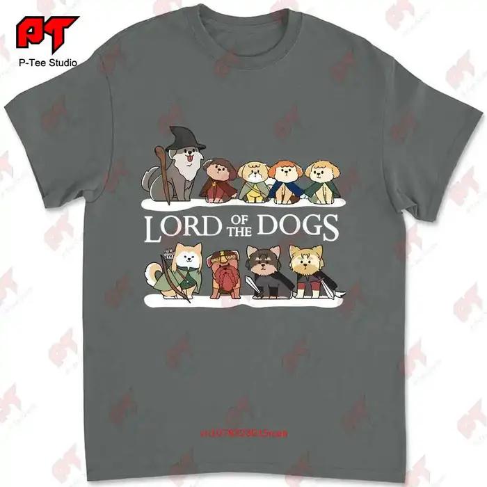 T-shirt Le Seigneur des Chiens, Tee Rings Lotr, LAS kein Mignon, Cadeau Drôle, Nerd, 4ANV