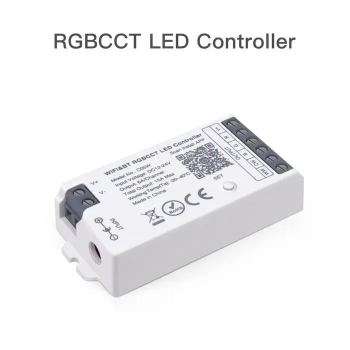 Contrôleur Led RGB pour maison intelligente Rybakov, Appareil Intelligent Salon Lumière Personnalisée Occasions Spéciales