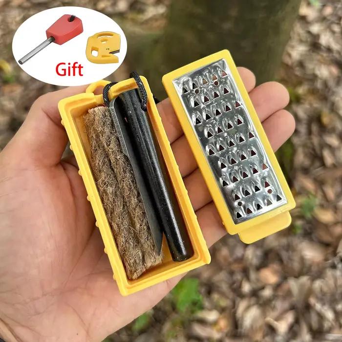 NOUVEAU Kit de Survie en Plein Air pour Camping : Allume-feu