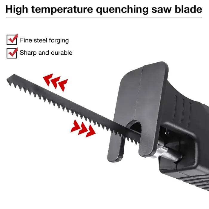Perceuse électrique modifiée, scie sauteuse électrique Portable pour couper le bois/PVC/métal, outil