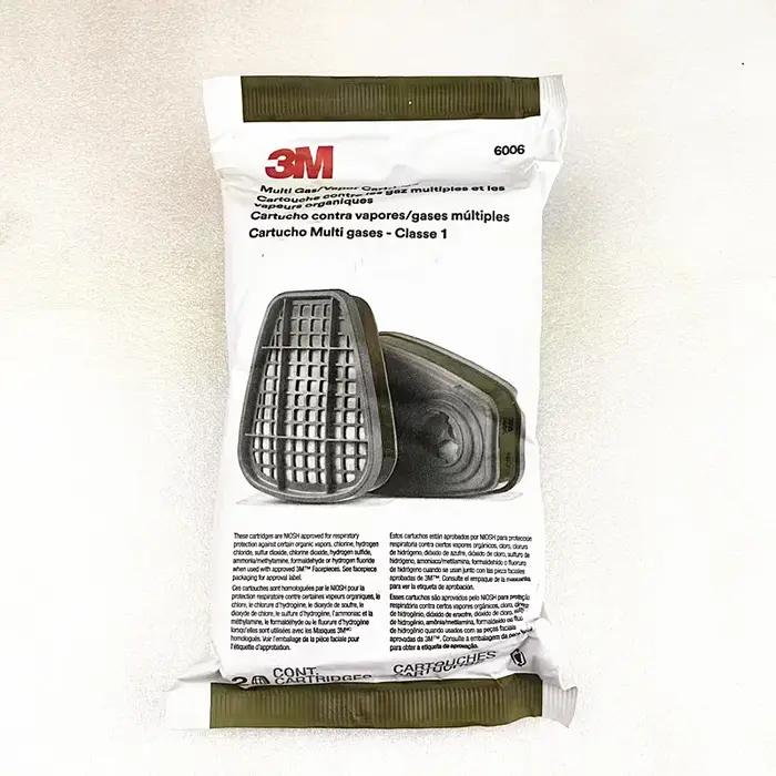 Filtres à cartouche 3M 6001 6002 6003 6004 6005 6006 pour protection respiratoire professionnelle et sécurité chimique en milieu industriel