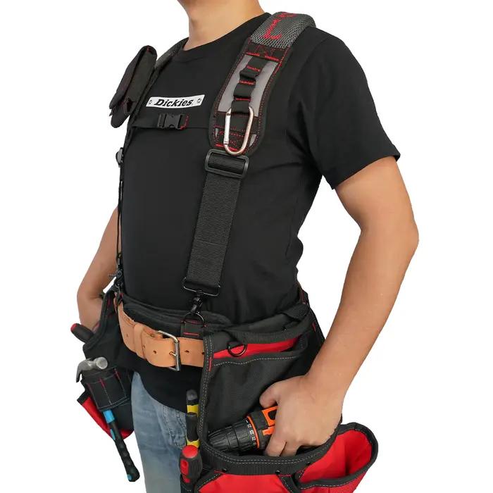 MELOTOUGH Gel travail de Construction porte-jarretelles outil ceinture bretelles avec épaulette en G