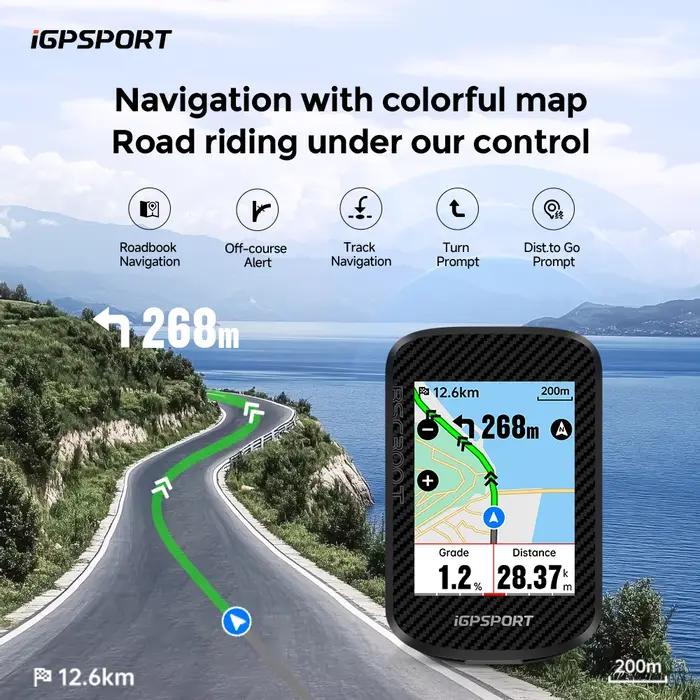 Ordinateur de vélo GPS iGPSPORT BSC300