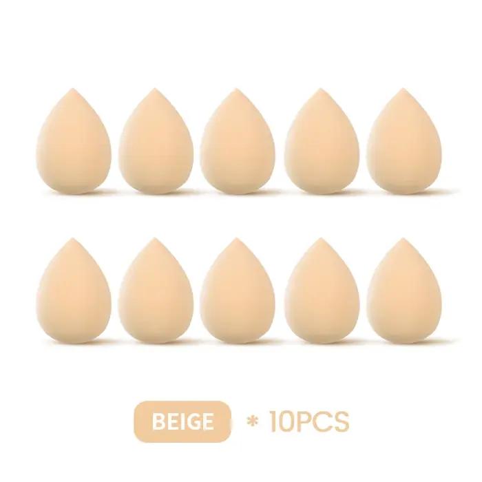 Ensemble d'éponges de maquillage IMAGIC pour femmes, 10 pièces colorées, éponge douce sans latex pour applications de poudre et fond de teint, idéal pour diverses occasions et cadeaux beauté