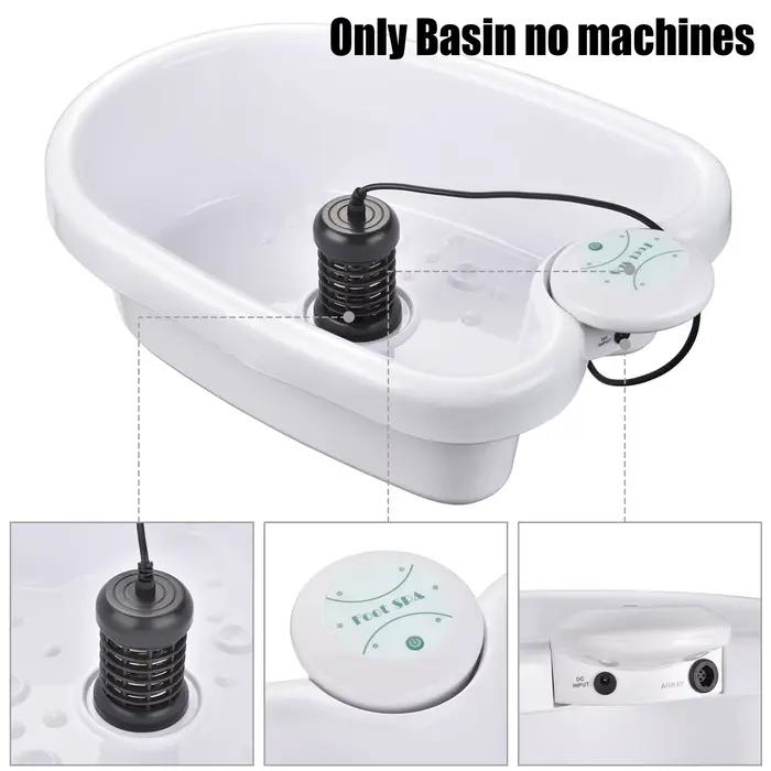 Baignoire pour les pieds uniquement, Ion détox, bassin de bain pour Spa, seaux de trempage pour les pieds, Sauna, spa pour les pieds, baignoire, Massage par vibrations, matrices de soins Aqua