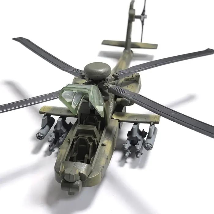 Modèle d'avion à assembler bombardier B-2 F22 A10 SU57 hélicoptère AH64 collection militaire blocs de construction cadeau occasion spéciale