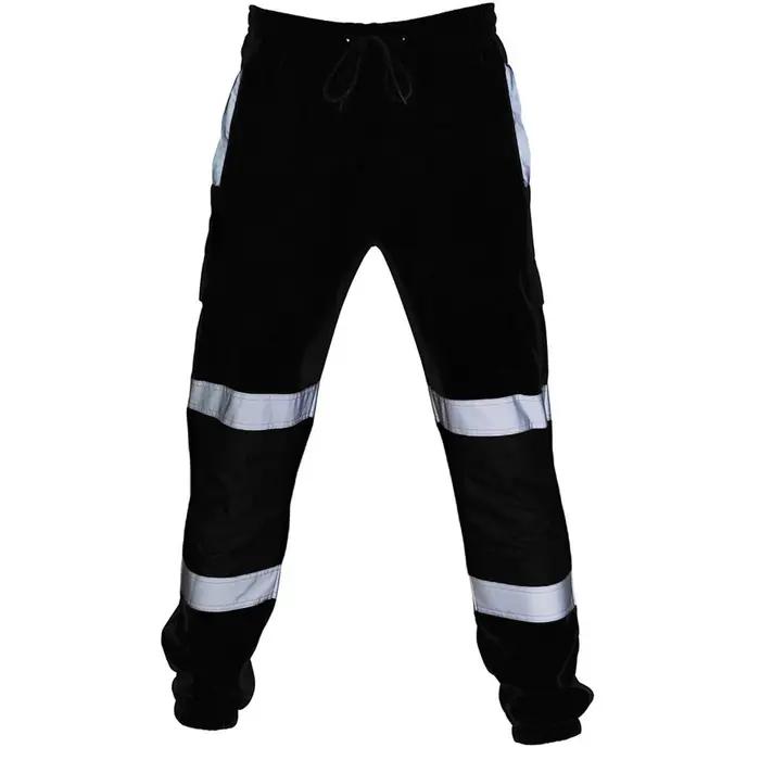 Pantalon de travail haute visibilité bandes réfléchissantes - Sécurité chasse et construction