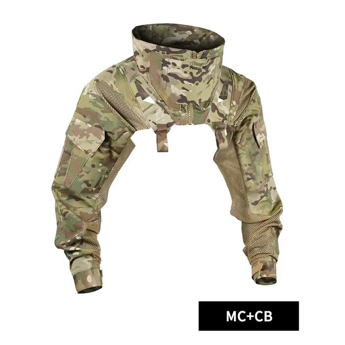 Uniforme combat tactique camouflage manches longues DMgear - Vêtement chasse respirant et confortable
