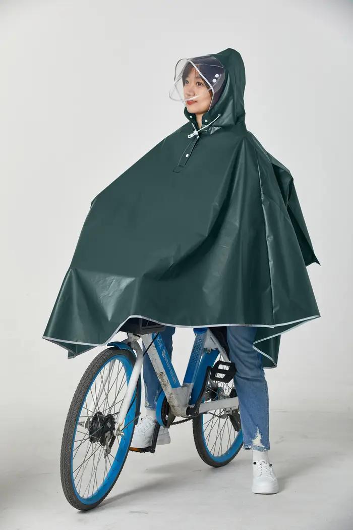 Poncho de pluie imperméable pour vélo et femme et homme