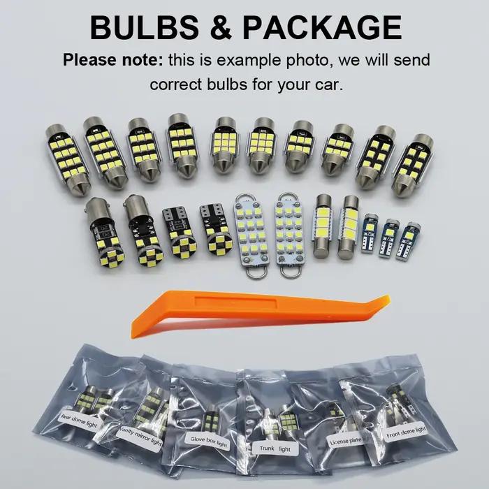 Kit d'ampoules intérieures LED pour BMW série 1 E81 E87 E82 E88 F20 F21 116 118 120 2003-2014, dôme
