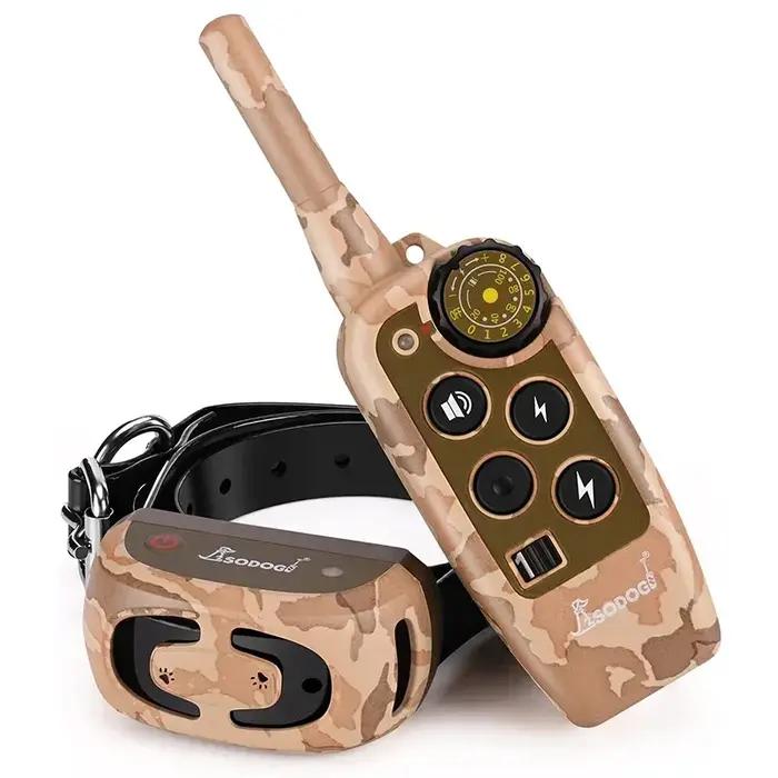Collier de dressage pour chien CC-PetPulse, anti-aboiement, télécommande électronique, étanche, port