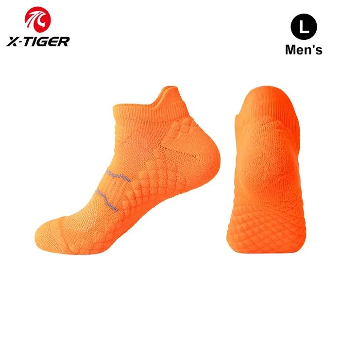 Chaussettes X-TIGER Homme cheville mesh ventilantes confort performance respirantes sport cyclisme