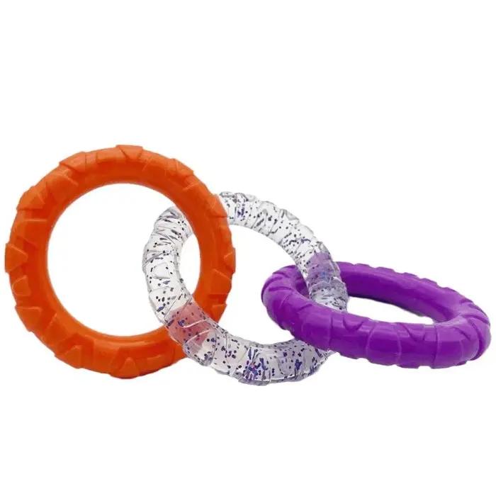 Jouets pour chiens, anneaux de traction