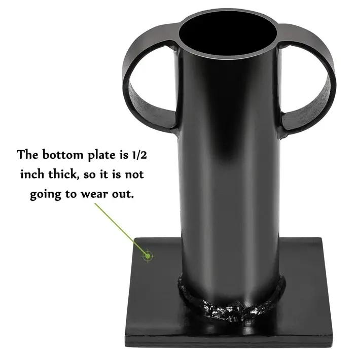 Broyeur de roche en acier rapide pour prospection d'or et projets artistiques robuste et facile à utiliser pour écraser roche, pierre, verre et or