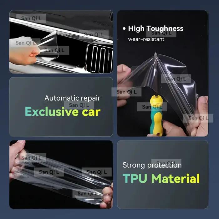 Film de protection intérieur anti-rayures pour GEELY NEW Preface 2024 2025, accessoires d'écran de Console centrale en TPU pour voiture de Sport Equator