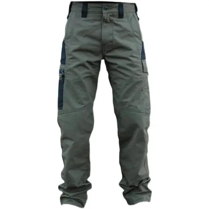 Pantalon cargo homme résistant multi-poches printemps automne chasse randonnée travail extérieur