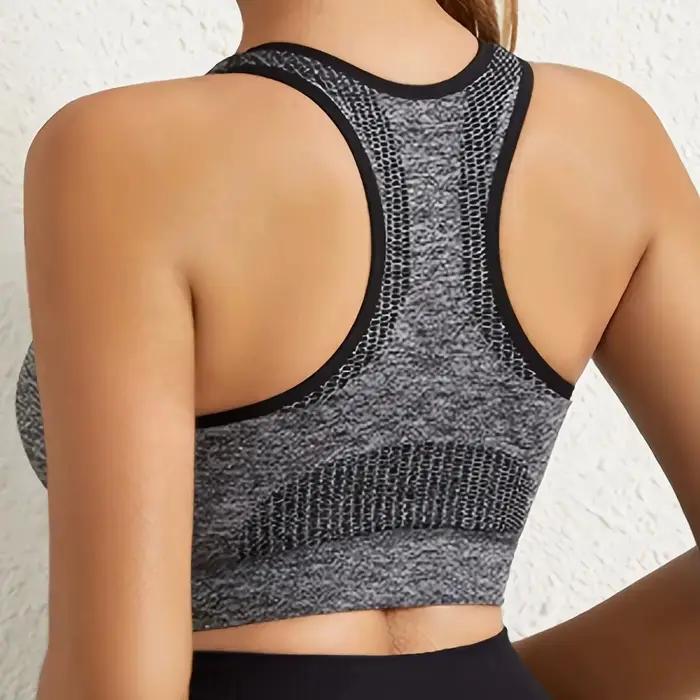 Femmes de Sport D'entraînement Bras Fitness Dos Nu Rembourré Ivy Faible Impact Soutien-Gorge Yoga Ré