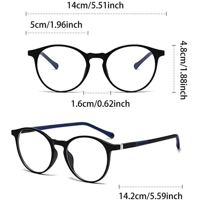 KAMMPT-Ensemble de Lunettes de Soleil Vintage Rondes pour Femme, Verres Polarisés de Résubdivision,