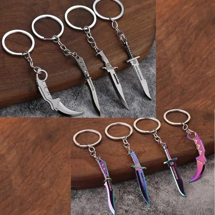 Porte-clés en métal Valorant pour hommes et femmes, décoration, bijou personnalisable, accessoire de mode, cadeau pour jouer