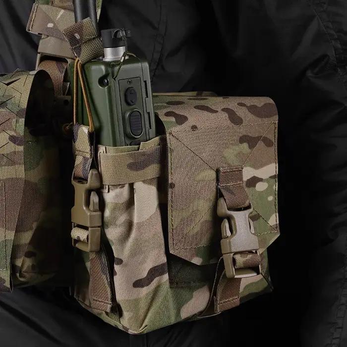 Poche multifonction MOLLE Harris 152 - Sac étanche pour radios, jumelles nocturnes et chargeurs 556