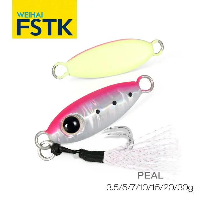 FSTK Micro gabarit Shore coulée gabarits cuillère 3.5G 5G 7G 10G 15G Rockfishing goutte lente Micro