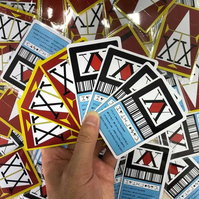 Carte de licence de chasseur d'anime GING FREECSS