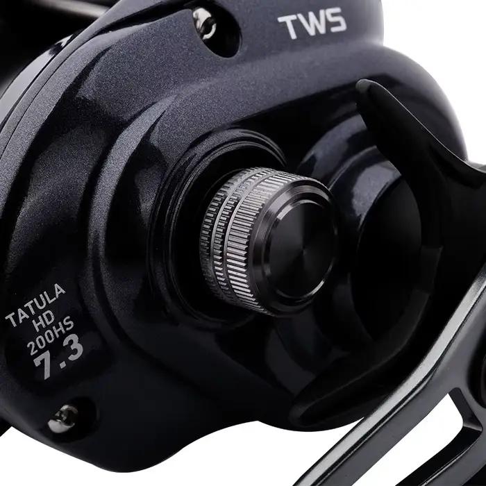 DAIWA-Moulinet de pêche TYPE-HD TATULA 7 + 1BB, moulinets Baitcast, rapport d'engrenage 6.3/7.3, tra