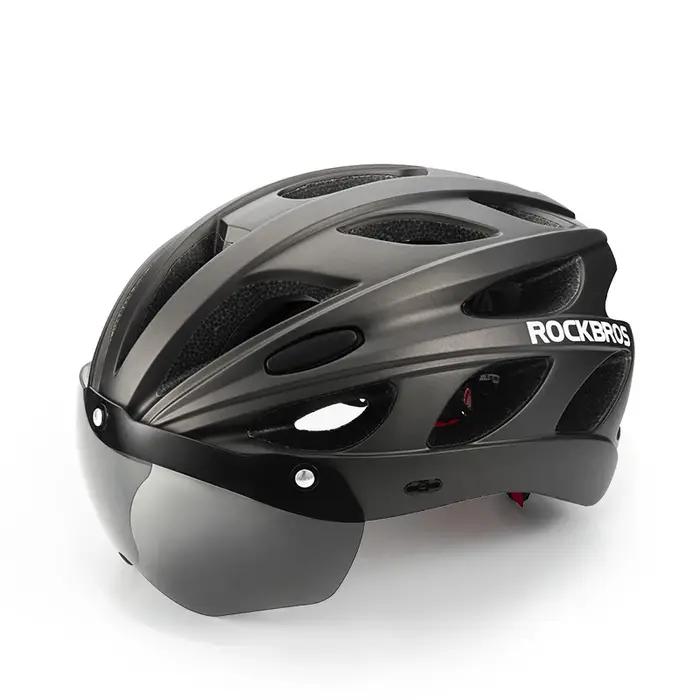 ROCKBROS casque de vélo ultraléger 57-62 cm casque de cyclisme intégralement moulé respirant sécurit