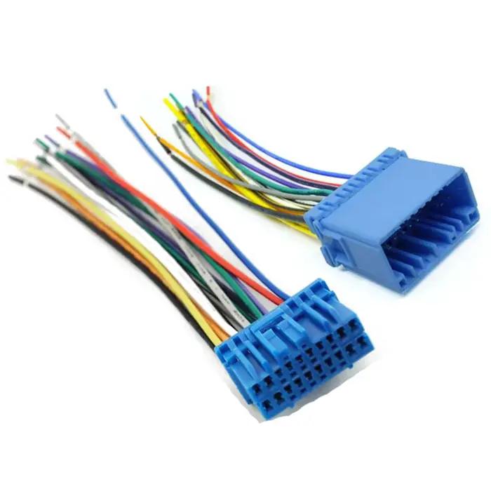 Prise d'adaptateur de faisceau de câblage stéréo Audio de voiture pour Honda Accord Civic Accord Civ