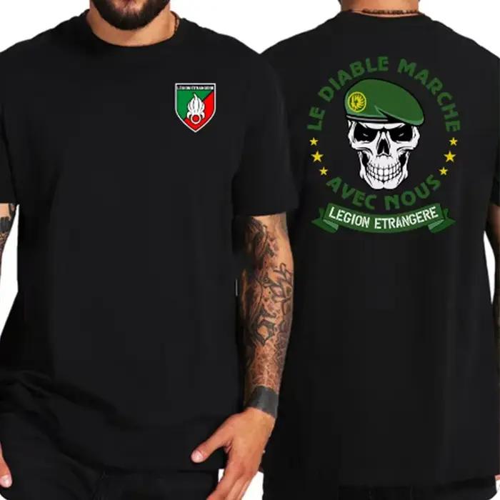 Légion étrangère française Forces spéciales armée de la guerre mondiale T-Shirt hommes Swag