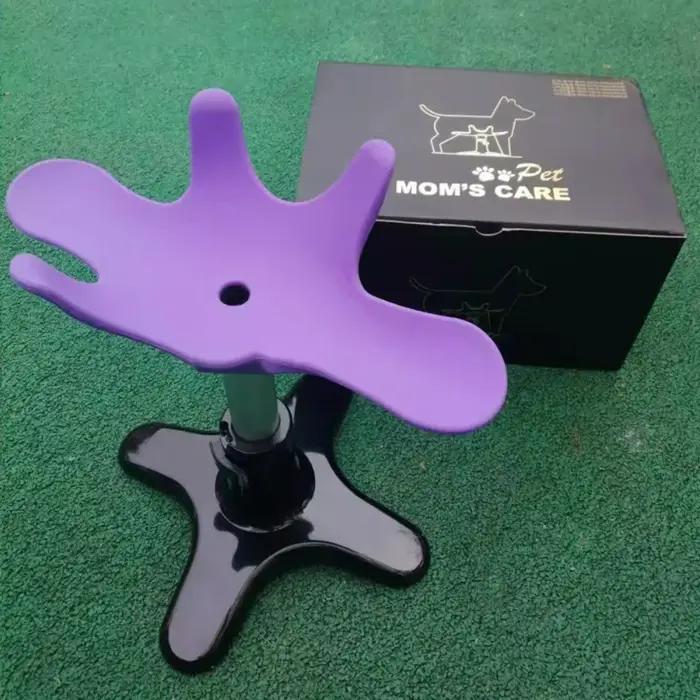 Table de toilettage pour animaux de compagnie, base de fixation universelle réglable en métal amovib