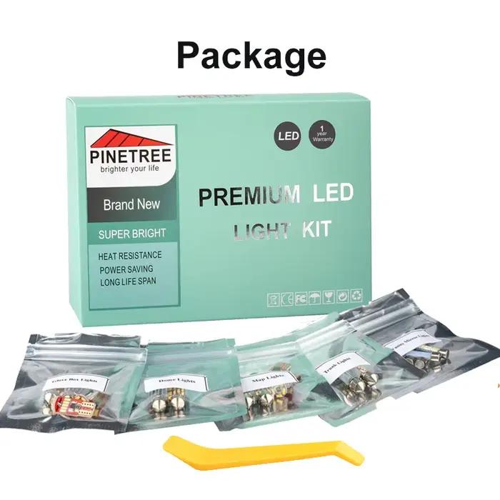 Kit d'éclairage intérieur LED Canbus pour Hyundai Tucson NX4 2021 2022 2023 2024, lampe de plaque d'