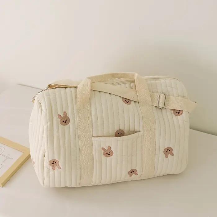 Sac maman grande capacité – Sac à couches multifonctionnel et fourre-tout de voyage pour femmes