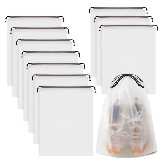 Sac de rangement Portable pour chaussures, 10 pièces, sac de rangement écologique à cordon de serrag