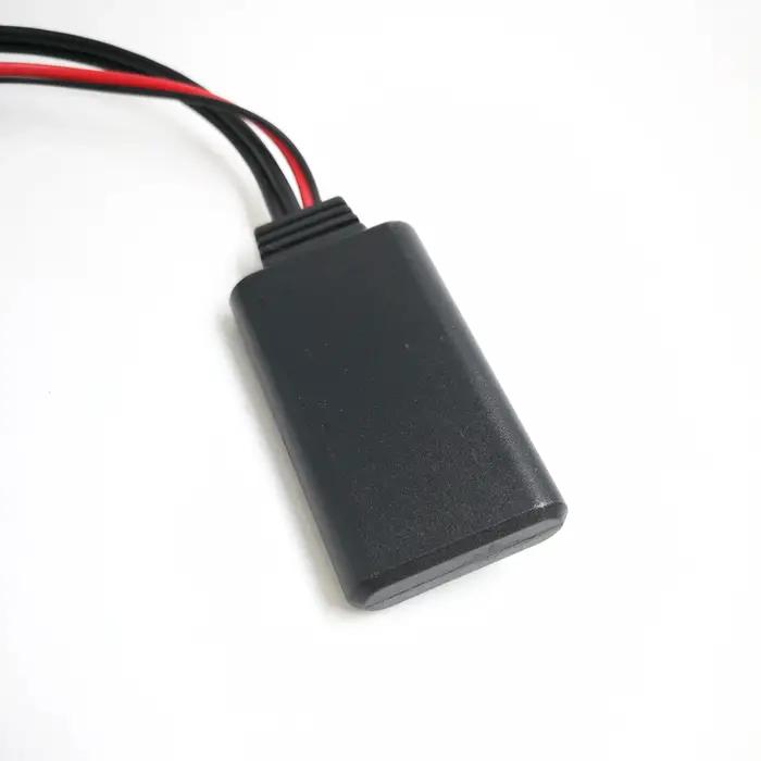 Biurlink – Module Bluetooth pour voiture, adaptateur AUX, micro mains libres, MINI câble AUX ISO 6 b