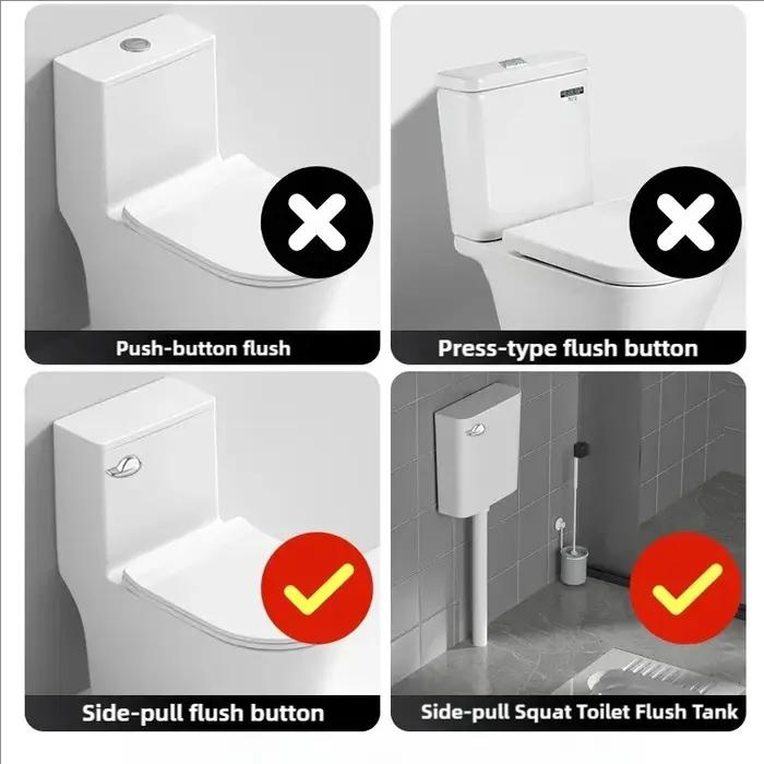 Système de chasse d'eau automatique sans contact pour toilettes