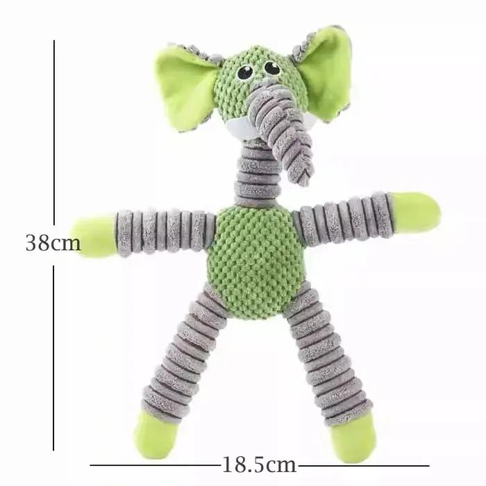 Jouet poulpe en peluche pour chien de compagnie