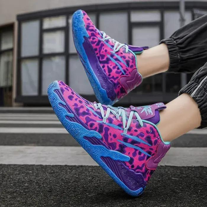 2025 nouvelles chaussures de basket-ball hommes respirant confortable baskets formation sport
